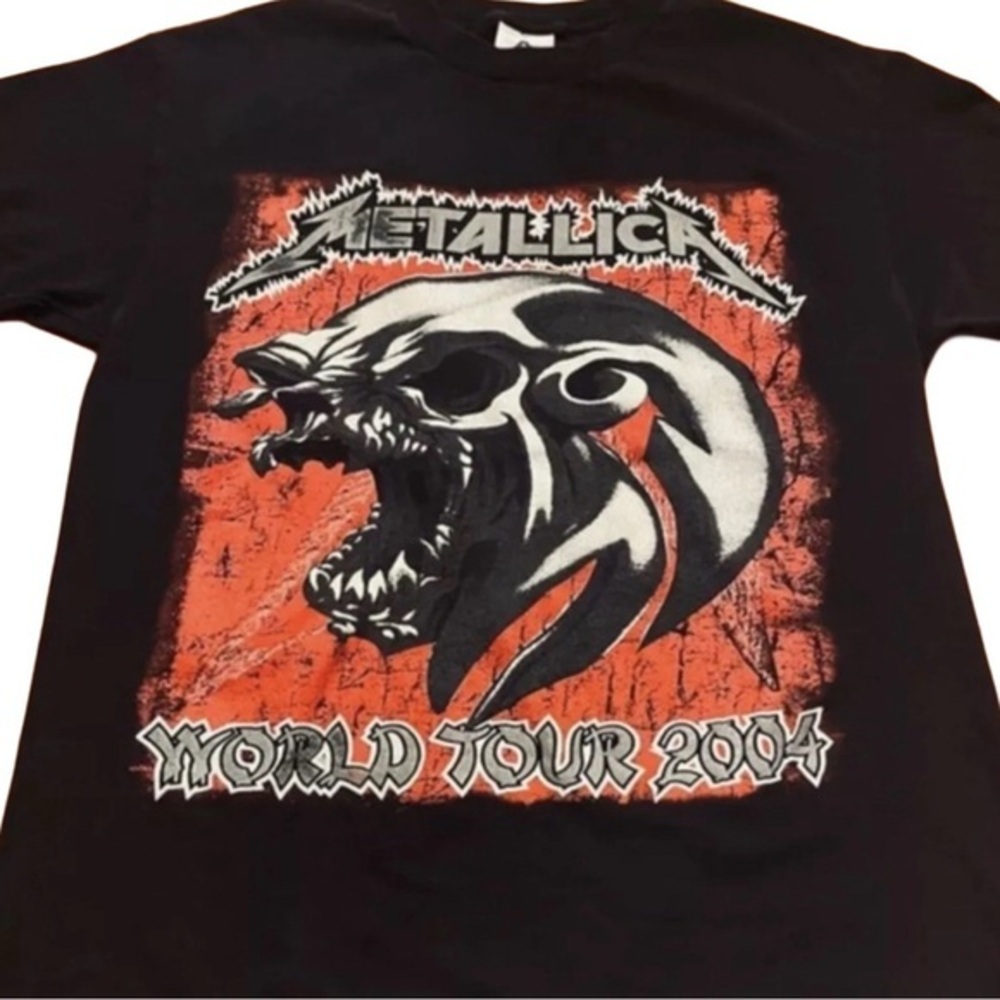 L Metallica Vintage T Shirt